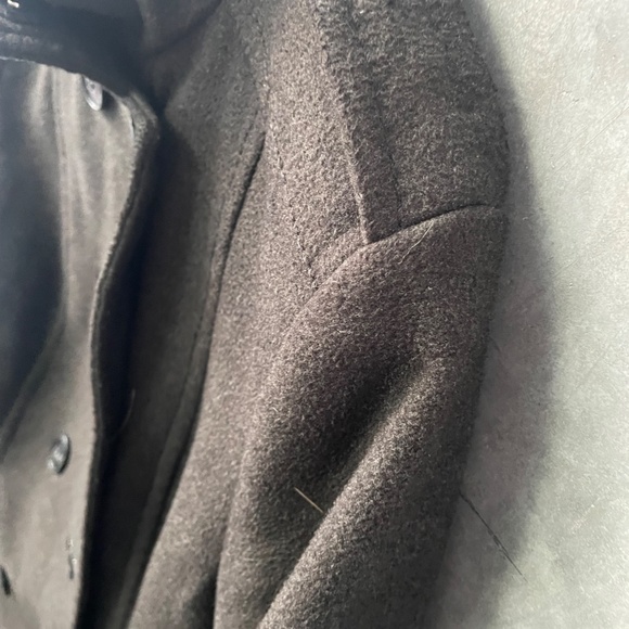 H&M double-breasted dark grey jacket size L unisex - Picture 7 of 11